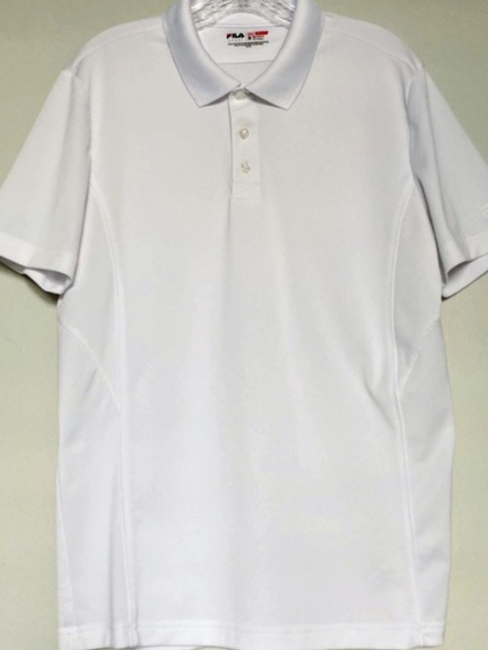 Fila Men’s Golf White Performance Polo Shirt